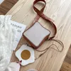 Evening Bags Creative Toast Bread And Fried Eggs Shape Crossbody For Women 2022 Winter Fashion Small Shoulder Bag Female Pouch Purses