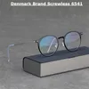 Mode Sonnenbrillen Frames Dänemark Marke Retro Round Titanbrille