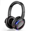 Sistema di competizione Silent Disco Cuffie wireless lampeggianti a LED - Pacchetto festa in discoteca silenziosa con 20 cuffie e 2 trasmettitori Controllo a distanza di 200 m