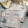 Gift Wrap Vintage Christmas Series Material Paper Diy Scrapbooking Journal Journal Backing Collage Journade Packaging Decorationgift Wrapift