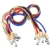 Dog Collars & Leashes Leash Hands Free 2.1M Long Double-headed For Two Dogs Walking Durable Nylon Rope Pet SuppliesDog