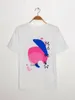 T-Shirt Femme Design Lettre Imprimer T-shirt Femme 2022 Été Abstrait Surdimensionné Streetwear Casual Col Rond All-Match Top FemmeFemme Phy