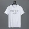 Брендовая мужская футболка Высококачественная многоцветная женская мужская футболка Stylist Pure 100% хлопок классическая одежда старшего дизайнера top1 M-3XL # 36