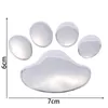 Creatief 3D Animal Paw Foot Patroon Sticker Car Raam Bumper Diy Accessories Lovely Home Decoration Decal 220727