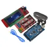 Circuitos integrados 1set Mega 2560 R3 1 PCS Rampas 1.4 Controlador 5 pcs A4988 Módulo de Módulo de Driver de Stepper 2004 para Kit de Impressora 3D