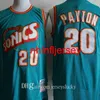 أعلى جودة خمر seattlesupersonics sonicsjersey كيفن 35 ديورانت نيو راي 20 ألين رخيصة كرة السلة الفانيلة تنفس حجم S-2XL