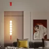 ペンダントランプチャイニーズスタイルのお祝い小さなランタンシャンデリアミニマリスト装飾LEDランプリビングルーム寝室背景ウォールシャンデリアペ