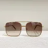 Солнцезащитные очки для женщин Мужчины Лето 2206 Стиль Стиль Антильтравиолетовая ретро-тарелка Полночаму