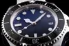 ST9 D-Blue Dial Herrklocka Sea-Dweller Keramikram 44MM Sapphire Automatic Mechanical Diver Herrklockor Armbandsur