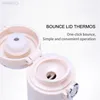 Touch screen temperature Korean Thermos water bottle Big Sell Portable 320ml Stainless Steel Double Wall Insulated Vacuum Thermos Peas Cup For advertising Gift