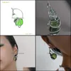 Stud Europe États-Unis Résine transparente Géométrique Irregar Gourd Boucles d'oreilles Personnalité de la mode Rétro MS Bijoux Gi Bdesybag Dhewu