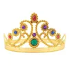 King Queen Crown Fashion Hats Hats Tire Prince Princess Crowns Birthday Party Decoration Festival Favor Crafts 7 Styles F0527