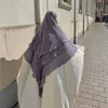 Roupas étnicas 3 camadas Khimar Abaya Dubai Roupas Veladas Turcas Vestido Longo para Mulheres Muçulmanas Niqab Set com Hijab Robe de Priere Isl