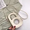 DHL50pcs Messenger Taschen Frauen PU und PVC Persönliche Acht Geformte Telefon Umhängetasche Mix Farbe