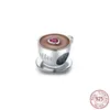 New S925 Sterling Silver Siard Charms de miçangas DIY Jóias femininas Presente de café Luxury Caneca original Fit Pandora Bracelet Moda Ladies Pingente Classic Popular