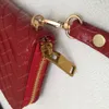 Luxury Women Clutch Bag Wallet PU LÄDER DAMER Lång klassisk handväska Rombisk mönster handledsbandsäck Passhållare Telefonpåsar