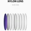 Lunettes de soleil à grande monture, tendance, lunettes anti-ultraviolets de rue, lentille en nylon AE0971 W220331