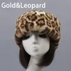 Beanie/Skull Caps Women Fur Hats Thick Furry Warm Hat Hairwear Autumn Winter Russian Girls Fashion Ski Ears