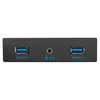 Conectores de cabos de computador Porta USB 3.0 2.0 Painel frontal 3,5 polegadas USB3.0 Adaptador de cabo de expansão do cubo suporte de metal para PC Desktop Fluppy BA