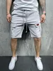 202 été hommes Shorts Fitness coton décontracté cordon pantalon court haute qualité Shorts hommes multipoches Shorts de sport 220611