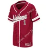 NCAA Alabama Crimson Tide Baseball Jersey 24 Eric Foggo 25 Davis Heller 26 Grayson Hitt 27 Ben Hess 28 Eli Giles 29 Brayden Gainey 30 Jake Leger 31 Will Portera Jerseys