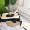 2022-sandali da donna di ultima moda del designer sottile tacco alto design a catena a bocca di pesce comode scarpe autentiche atmosfera lussuosa 34-42