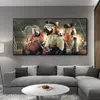 Parrot Pirate Costume Canvas pinturas FONITY Animal Posters and Prins Pictures de arte de parede para sala de estar Cuadros Home Decoration