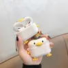 3D Cute camuflage Backpack Suitcase Suitcase Duck Earphone Charger Box Cover Accessori per cuffie per le cuffie Apple AirPods 1 2 4685450