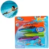 Paquet de détail été torpille fusée lancer jouet drôle piscine jeu de plongée jouets enfants sous-marine jouet de plongée # CS 220621