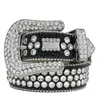 2022 Designer belt for men women Rhinestone belts with full multicolour shiny diamond rhinestones