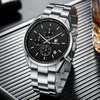 2024 New Mens Watches CHEETAH Top Brand Stainless Steel Casual Quartz Wristwatch Sport Waterproof Clock Watch for Men