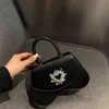 Evening Bag Shiny Crystal Shoulder Bag For Women 2022 New Luxury Rhinestone Pearl Chain Clutch Purse and Handbag Designer Fashion 220622