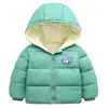 Giacca con colletto per capelli per bambini Giacca invernale per bambini Giacca moda con orecchie Felpa con cappuccio invernale per ragazze Abbigliamento per neonati J220718