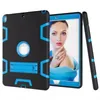 Housse de protection pour iPad mini 1 2 3 4 Air 2 Pro 9.7 10.2 10.5 11 Samsung Tab T380 T280 TShockproof Robot Military Extreme Heavy Duty Stand