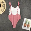 Women Swimodwear Seksowne plecy jeden kawałek kostiumu kąpielowego Monokini plaża Kobiety Tankini Badpak dames Maillot de Bain Biquini Maio Trikiniwomens