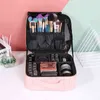 Cute girl makeup bag portable large capacity multi-functional simple box with partition toolbox 220518