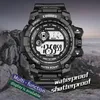 Cool Luminous Men Sport Highend Silicone Strap Wrist Led Calendar Waterproof Digital Watch reloj de hombre 220715