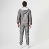 Men's Tracksuits Men's Collectible Hat Jacket Sports Pants 2 Piece Sets Stand-up Collar Trendy Long-sleeved Suit Men Tracksuit Outfit Se