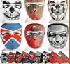 Caça tática caça à prova de poeira máscara de diabo máscara de caveira fantasma motocicleta de esqui ciclismo capuzes de proteção de proteção de teatro