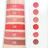 Gloss à lèvres 24 couleurs de rouge à lèvres chocolat mat imperméable et de longue durée de glaze de velours rouge de longue durée