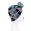 Ethnic Clothing African Pattern Hair Wraps Knot Turban Boho Paisley Flower Scarf Pre-Tied Bonnet Hats Headwrap Caps