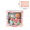 3D Up Flower Card Flora Greeting Card for Birthday Mothers Father's Day Graduation Wedding Anniversary Get Well Sympathy