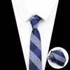 Bow Ties Fashion Tie Classic Men's Plaid Skinny Design Necktie Men Original Gifts Jacquard Accessories Daily Wear Cravat Wedding PartyBo