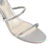 22s الصيف العلامة التجارية Cleo Sandals الأنيقة فستان الزفاف للزفاف للسيدات