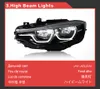 F32 BMW 4シリーズF36 F82 LEDデイタイムランニングヘッドライト2013-2019 M4 Turn Signal Lens Auto Lamps