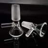 Accessoires de cigares de 14 mm Glissières de bong en verre Bangs à fumer et attrape-cendres Heady Piece pour plates-formes pétrolières pour accessoire de fumée de narguilé