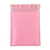 Emballage cadeau Bubble Mailers Enveloppes rembourrées doublées Poly Mailer 5 tailles Antichoc Étanche Auto-Scellant Rose Rapide