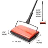 Cleanhome Carpet Floor Sweeper Cleaner for Home Office Carpets Rugs Undercoat Carpets Dust Scraps Paper Cleaning with Brush 220408