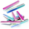 12-pack Multifunctional Professional Nail File Creative Seven-sided Printing Polishing Sandpaper Files Polishings Manicure Tool WH0573