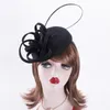 Berets Lawliet Teardrop Womens Vintage Look Wool Felt Ostrich Quills Fascinator Hat Cocktail A569Berets BeretsBerets8157091